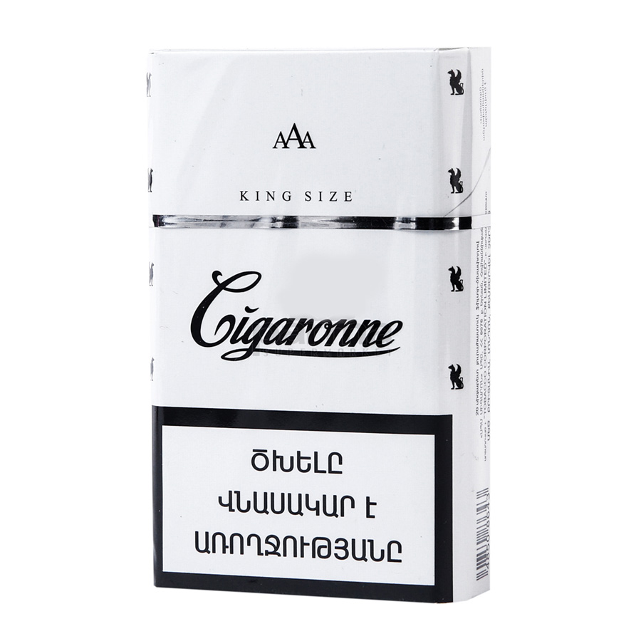 Сигареты Cigaronne Кing Size White 84mm