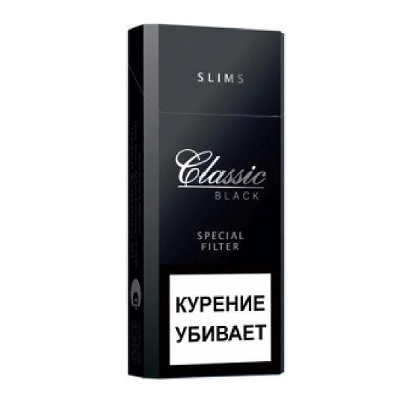 Сигареты Classic Black Slims 6.2/100