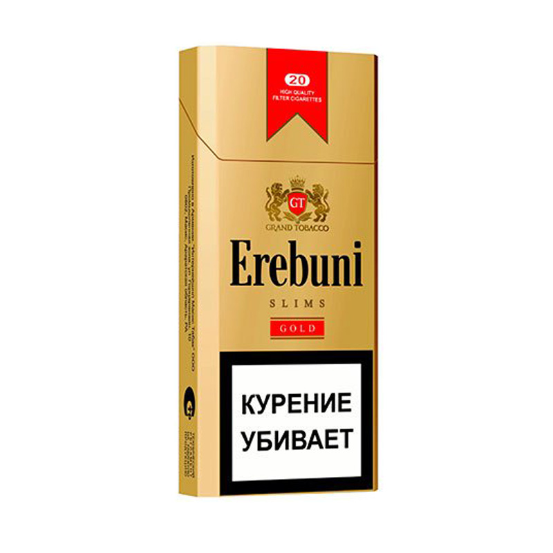 Сигареты Erebuni Gold Slims 6.2/100