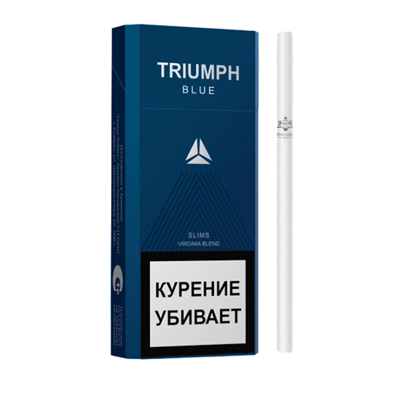 Сигареты Triumph Blue Slims 6.2/100