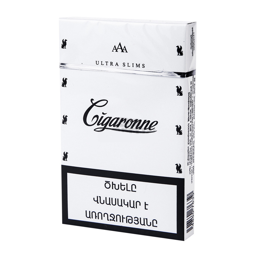 Сигареты Cigaronne Ultra Slims White