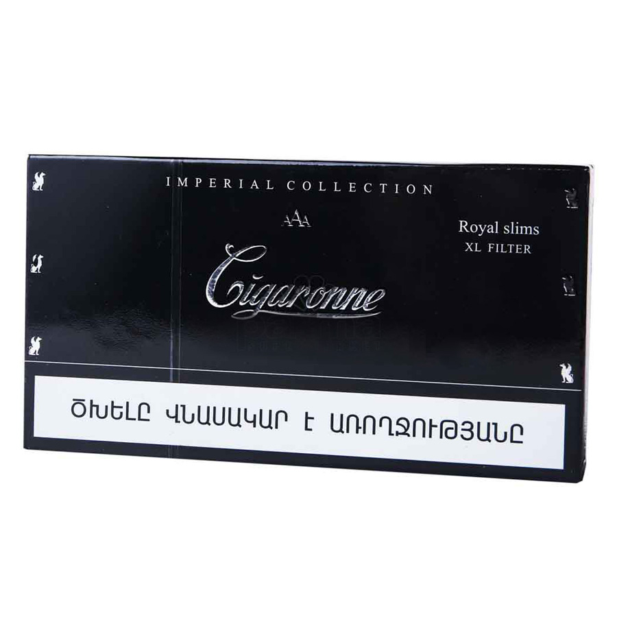 Сигареты Cigaronne Royal Slims XL black