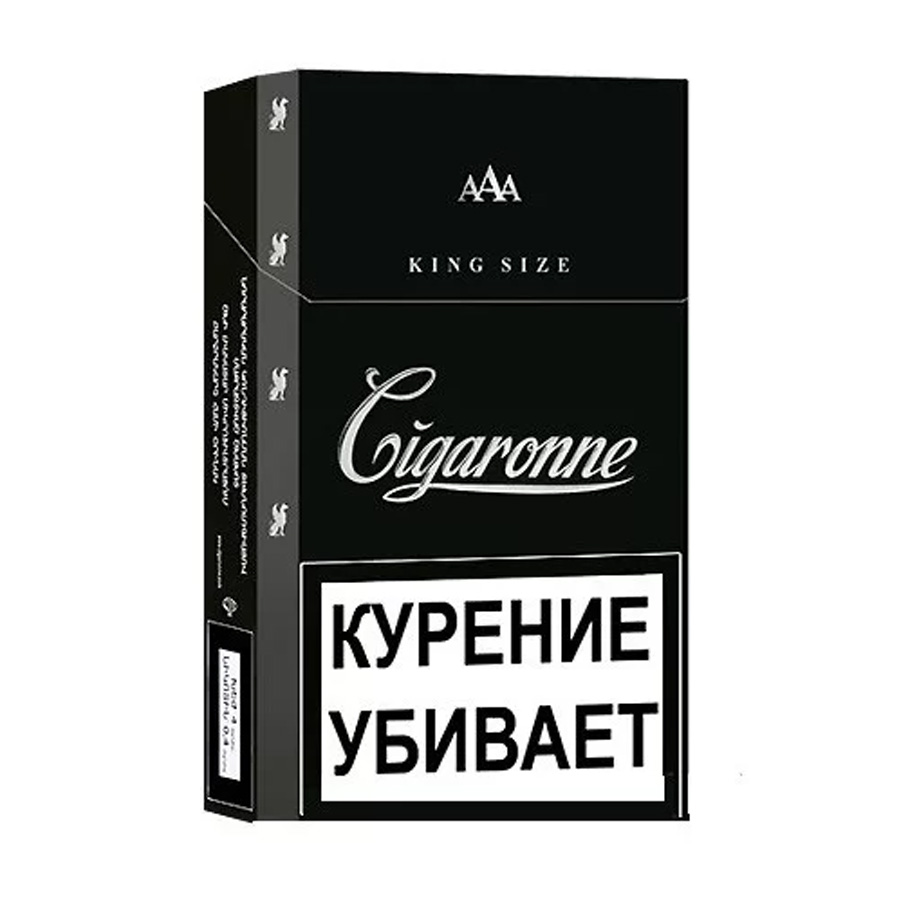 Сигареты Cigaronne Кing Size Black 84mm
